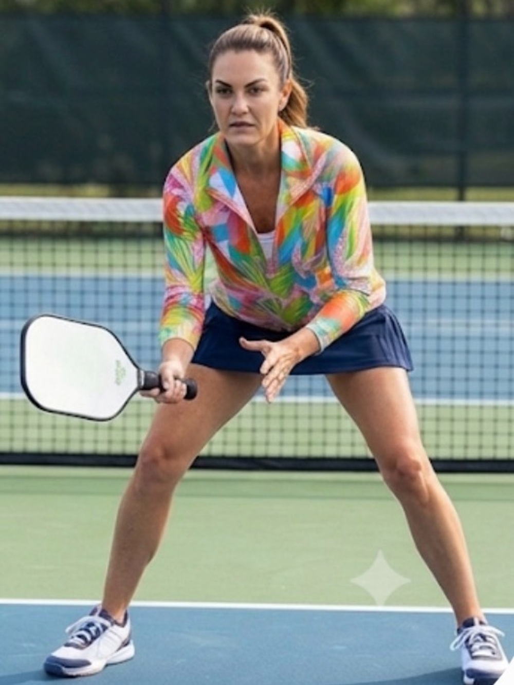 Mary Square half-zip top,  Hamptons Top or the Hamptons Get Tropical NWT Small - Picture 8 of 9
